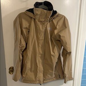 The North Face Tan Ski & Snow Jacket with Hood